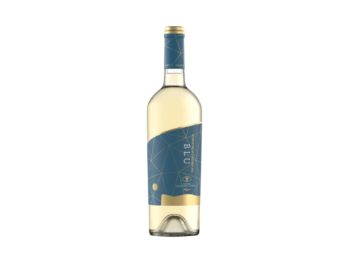 A bottle of white wine