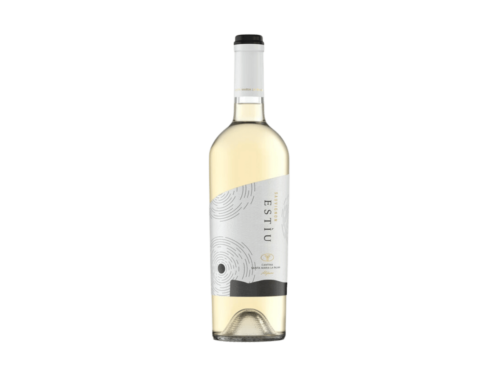 A bottle of white wine