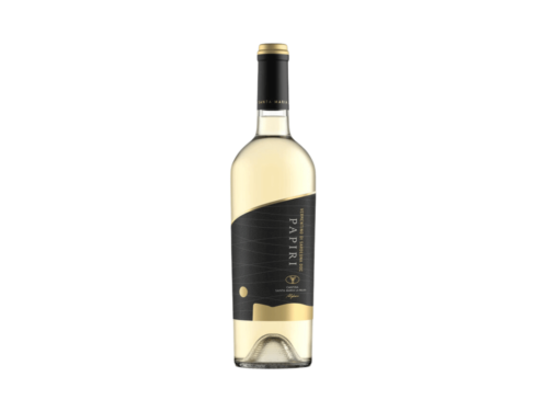 A bottle of white wine