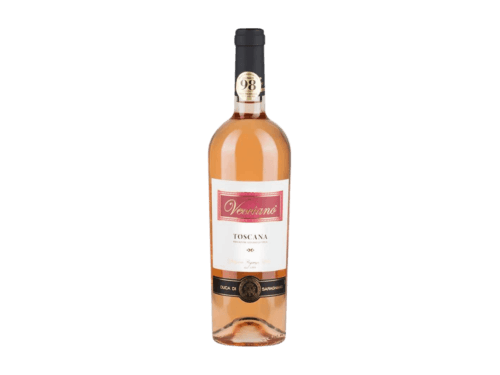 A bottle of rose wine 0.75 l